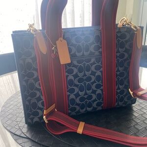 COACH DENIM TOTE